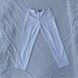 Express womens white dress pants